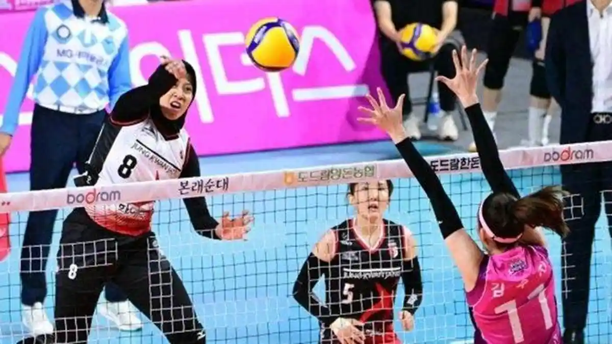 Link Live Streaming Red Sparks vs Pink Spiders, Tim Megawati Main di Liga Voli Korea Jam 17.00 WIB