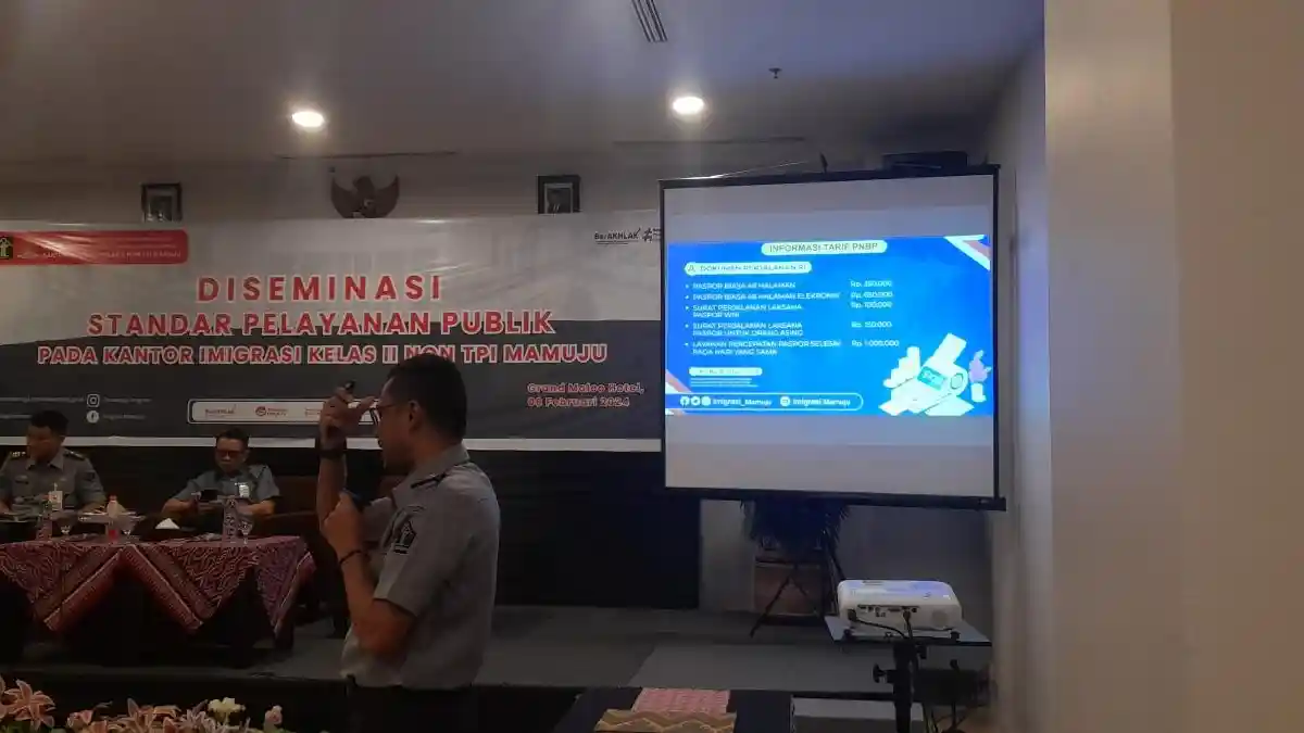 Segini Biaya dan Syarat Membuat Paspor di Kantor Imigrasi Kelas II Non TPI Mamuju