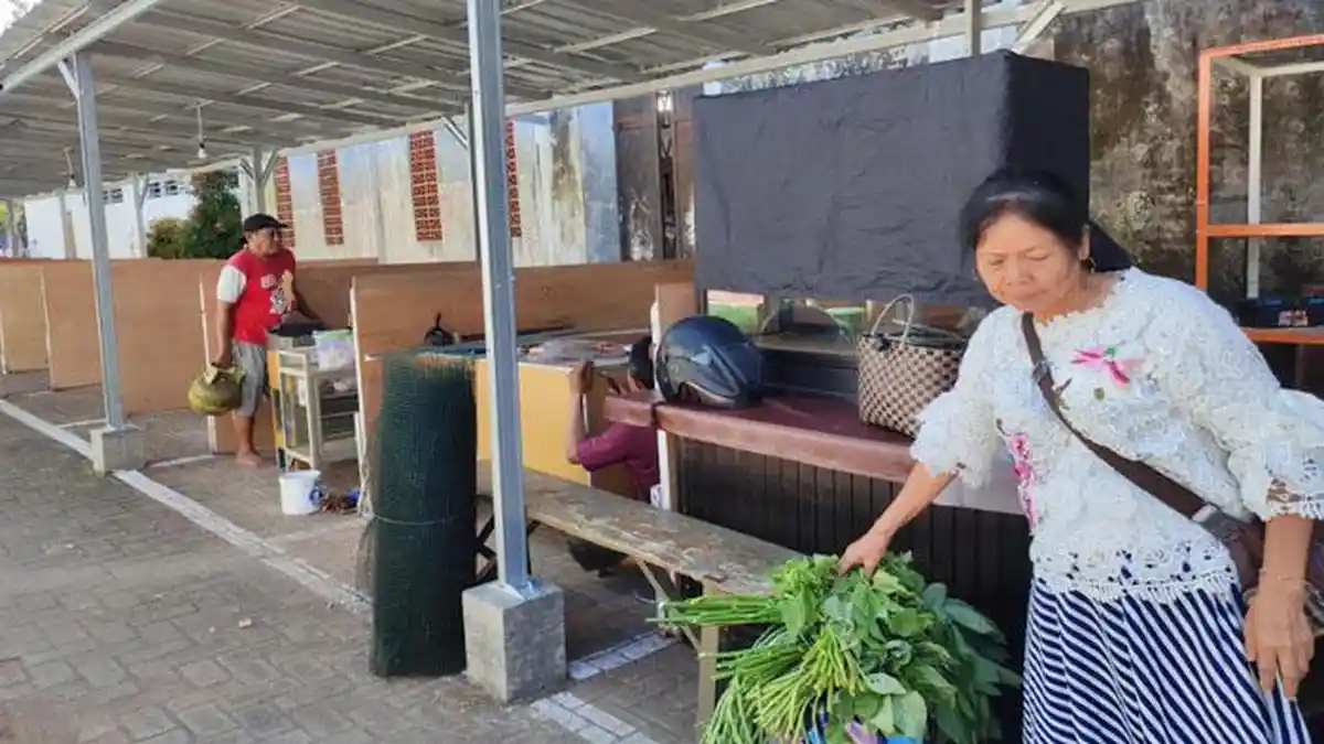 Secara Bertahap, Pedagang Pasar Banyuwangi Mulai Tempati Area Relokasi