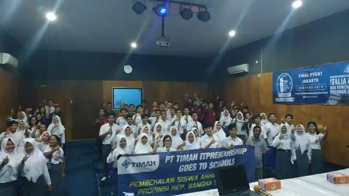 PT Timah Ajak Siswa Belitung dan Beltim Geluti Bisnis Digital