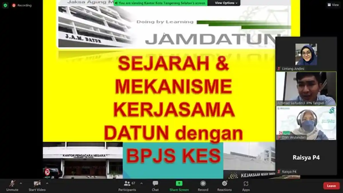 BPJS Kesehatan Paparkan JKN-KIS kepada Badan Usaha Kota Tangerang dan Tangerang Selatan