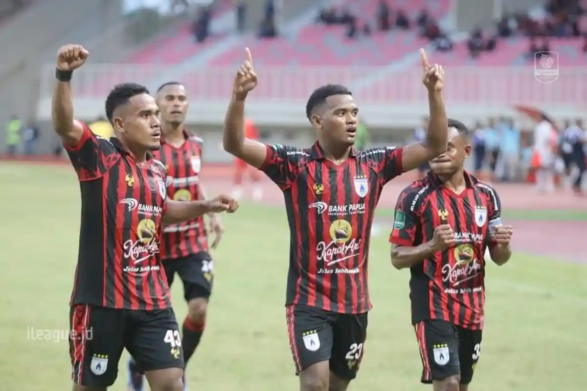 Jadwal Persipura Jayapura vs Persiku Kudus Liga 2, Mutiara Hitam Mulai Panaskan Mesin