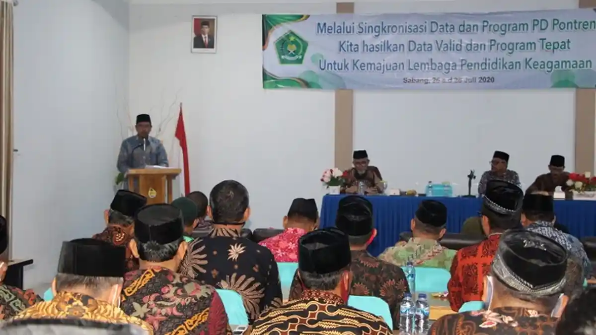 Kemenag Aceh Gelar Rakor Sinkronisasi Data dan Program Pesantren   