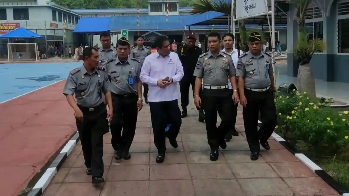 Anggota Ombudsman RI Sidak ke Lapas Padangsimpuan, Beri Apresiasi Kinerja Kalapas, Berikut Alasannya