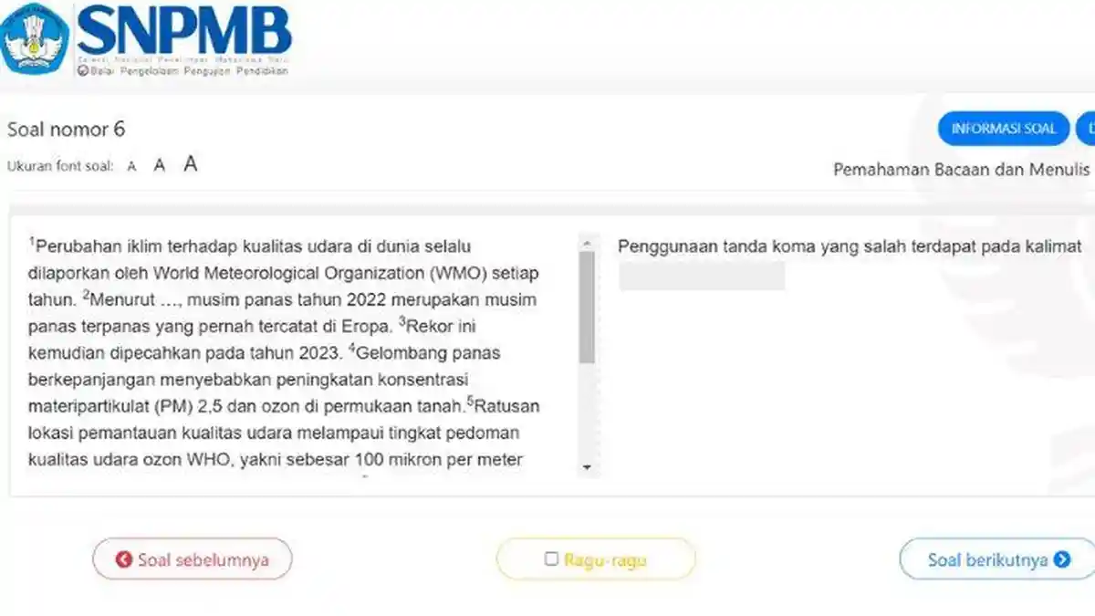 4 Contoh Soal Isian Singkat UTBK SNBT 2024 dan Pembahasan Lengkap Trik untuk Menjawabnya