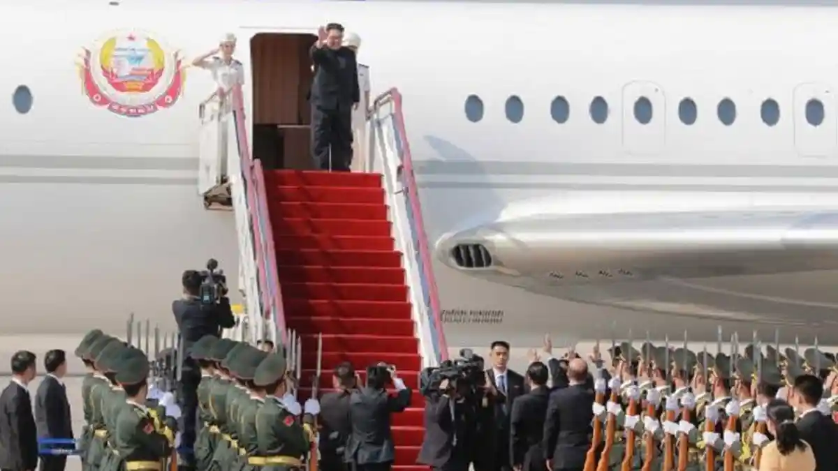 Kim Jong Un Pakai Pesawat Kuno Terbang ke Singapura