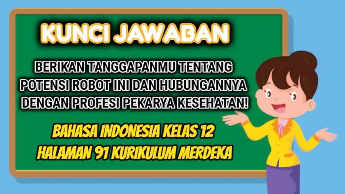 Berikan Tanggapan Potensi Robot & Profesi Kesehatan! Jawaban Bahasa ...