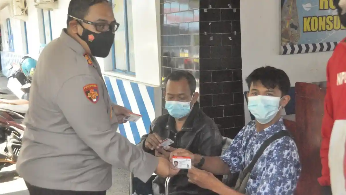 Satlantas Polres Wonogiri Layani Pembuatan SIM D Gratis
