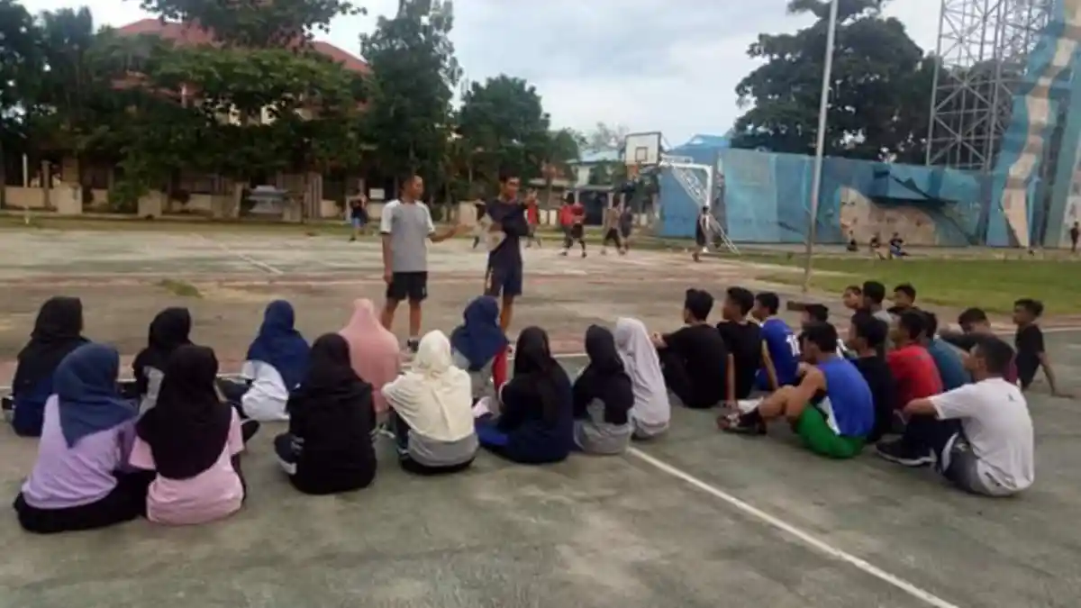 Terkendala Covid-19, Latihan Tim Basket HST Ditiadakan Sementara Waktu
