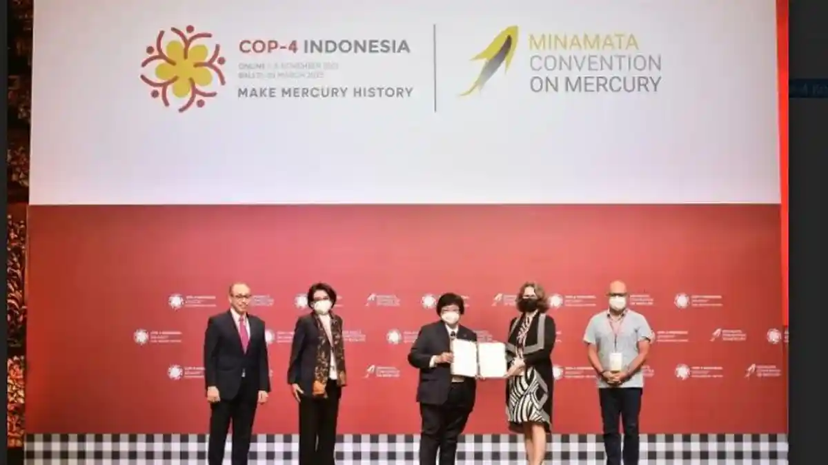 RI Resmi Luncurkan Deklarasi Bali, Cegah Perdagangan Merkuri