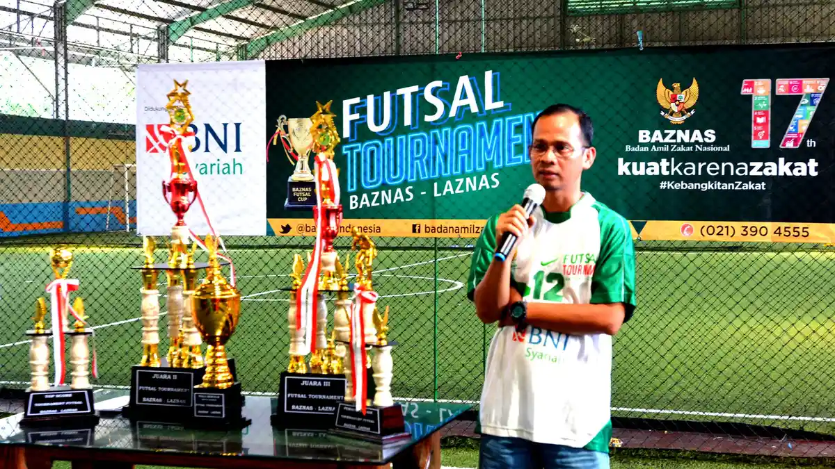 LAZ Baitul Maal Hidayatullah Juarai Turnamen Futsal BAZNAS