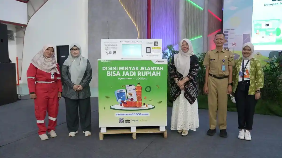 UCOllect Box Tersedia di Kilang Pertamina Plaju, Masyarakat Bisa Tukar ...