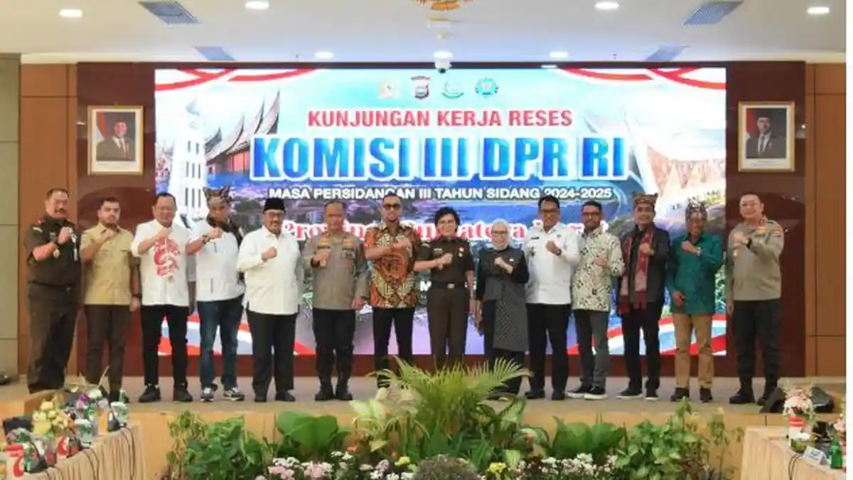 Kunker Reses Komisi III DPR RI, Kejati Sumbar Dapat Apresiasi terhadap Langkah Progresif