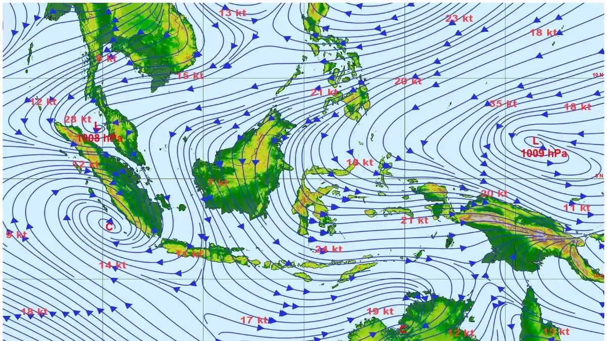 21 Daerah di NTT Berpotensi Hujan Sedang,Lebat,Petir dan Angin Kencang