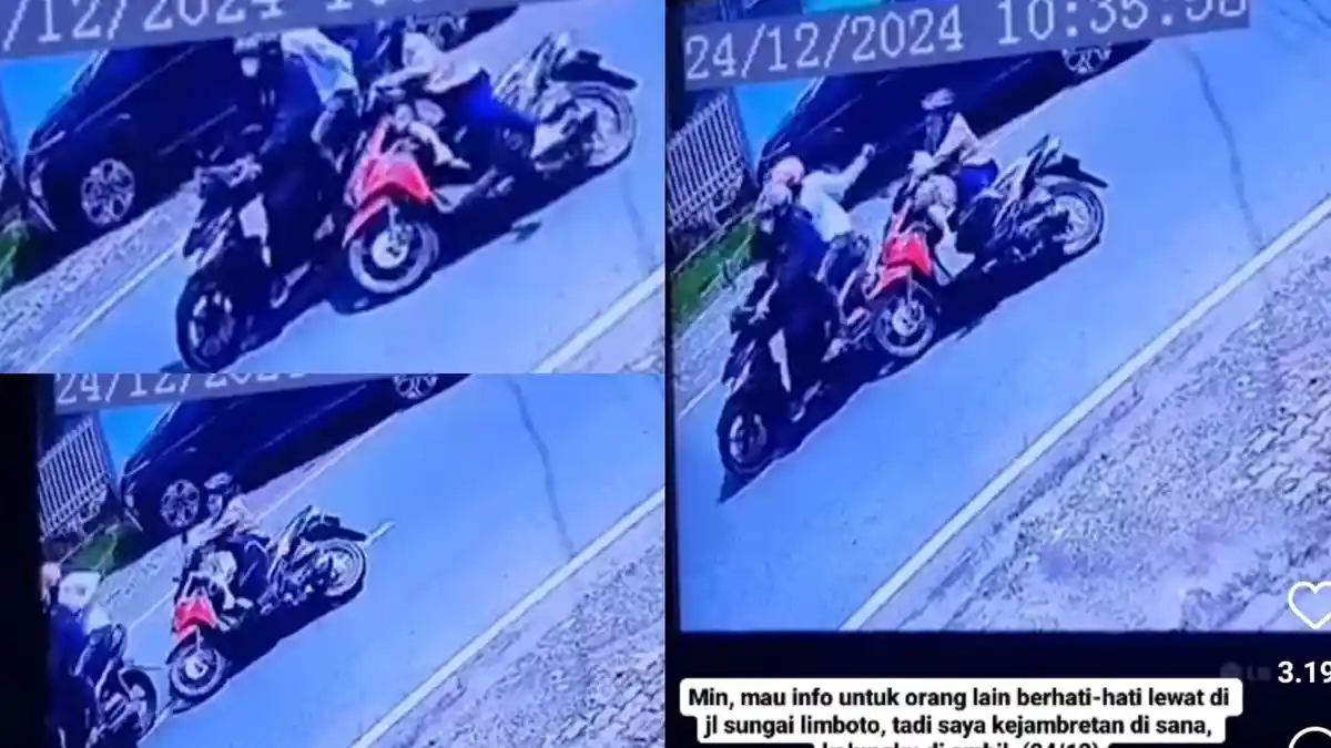 Waspada Aksi Jambret di Makassar: Emas 5 Gram Raib dari Leher Pengendara Motor Perempuan