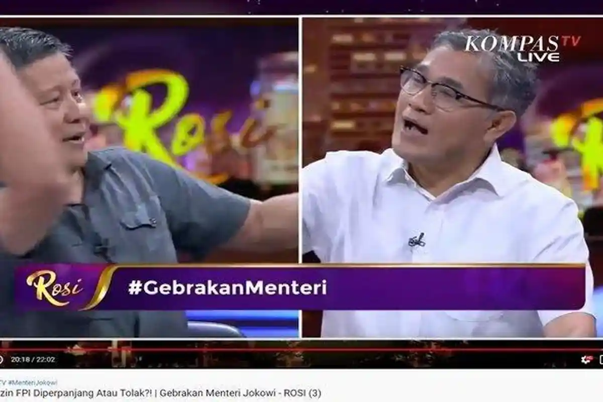 Rocky Gerung Pernah Berkelahi dengan Pentolan FPI Munarman di Monas,Kini Bela,Tito Singgung Visi FPI