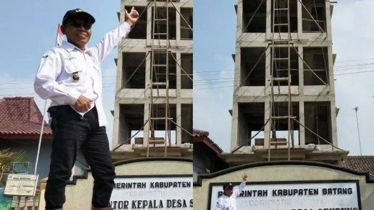 VIRAL Kantor Kepala Desa 8 Lantai, Punya Fungsi Beda-Beda, Habiskan Anggaran Rp 1,5 Miliar