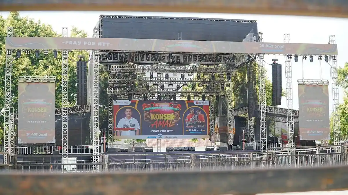 Konser Amal Klaten untuk NTT, NDX AKA Siap Guncang Alun-alun
