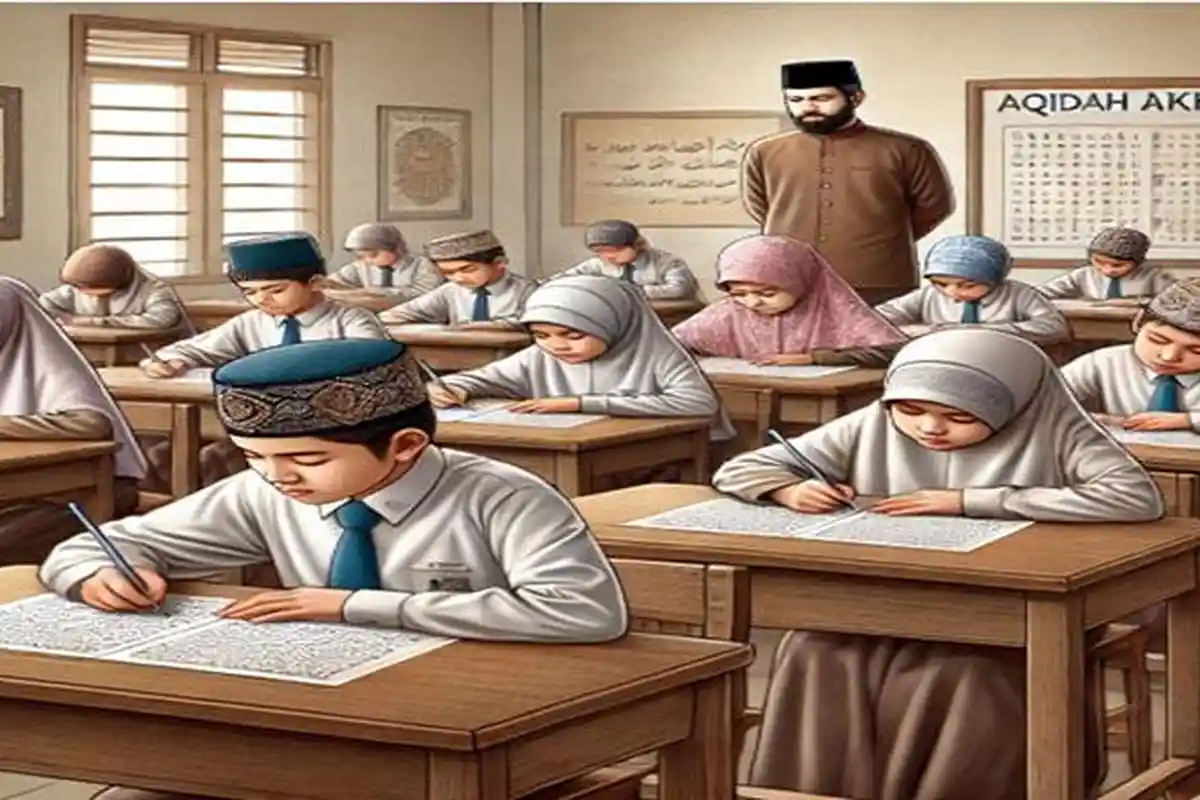 50 SOAL UAS SAS PAS AQIDAH Akhlak Kelas 4 Semester 2 Kurikulum Merdeka Lengkap Kunci Jawaban Aqidah