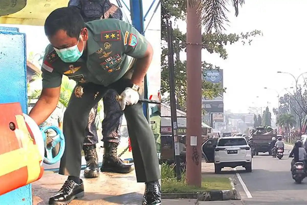 Top 3 Pontianak Hari Ini: Asap Kembali Muncul, Pomdam XII/Tpr Musnahkan 11,6 Kg Sabu