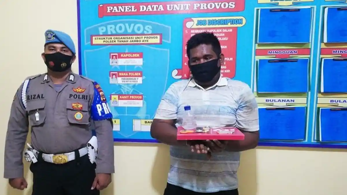 Polisi dan Lima Pria di Aceh Utara Terlibat Kejar-Kejaran, Begini Akhirnya 