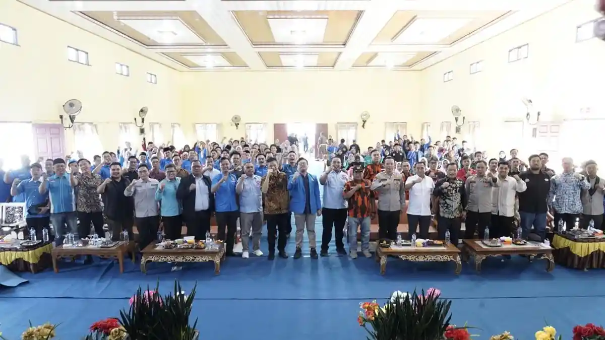 Hadiri Pelantikan Pengurus DPD KNPI OKUT, Lanosin Harap Pemuda Jadi Agen Perubahan di Daerah