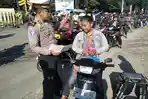 Viral Video Emak-Emak Terobos Palang KA, Polres Demak Sosialisasi Keselamatan Berlalu-lintas
