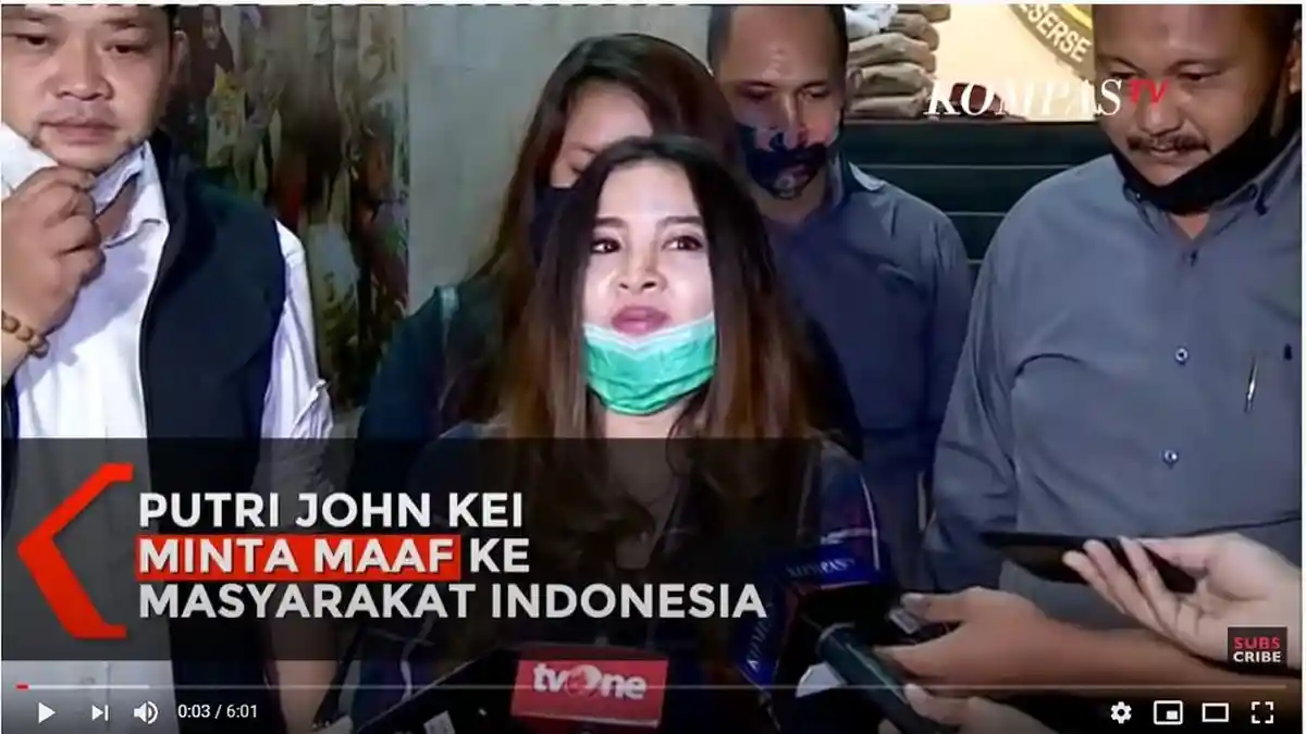 Jenguk John Kei dan Minta Maaf, Melan Refra Irit Bicara saat Ditanya Ini: Tujuan Aku Hibur Dia