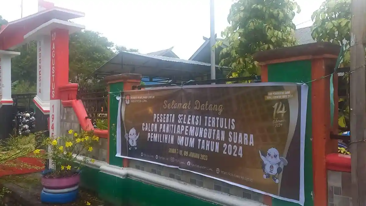 KPU Luwu: 1.728 Calon Anggota PPS Lolos Seleksi Tertulis