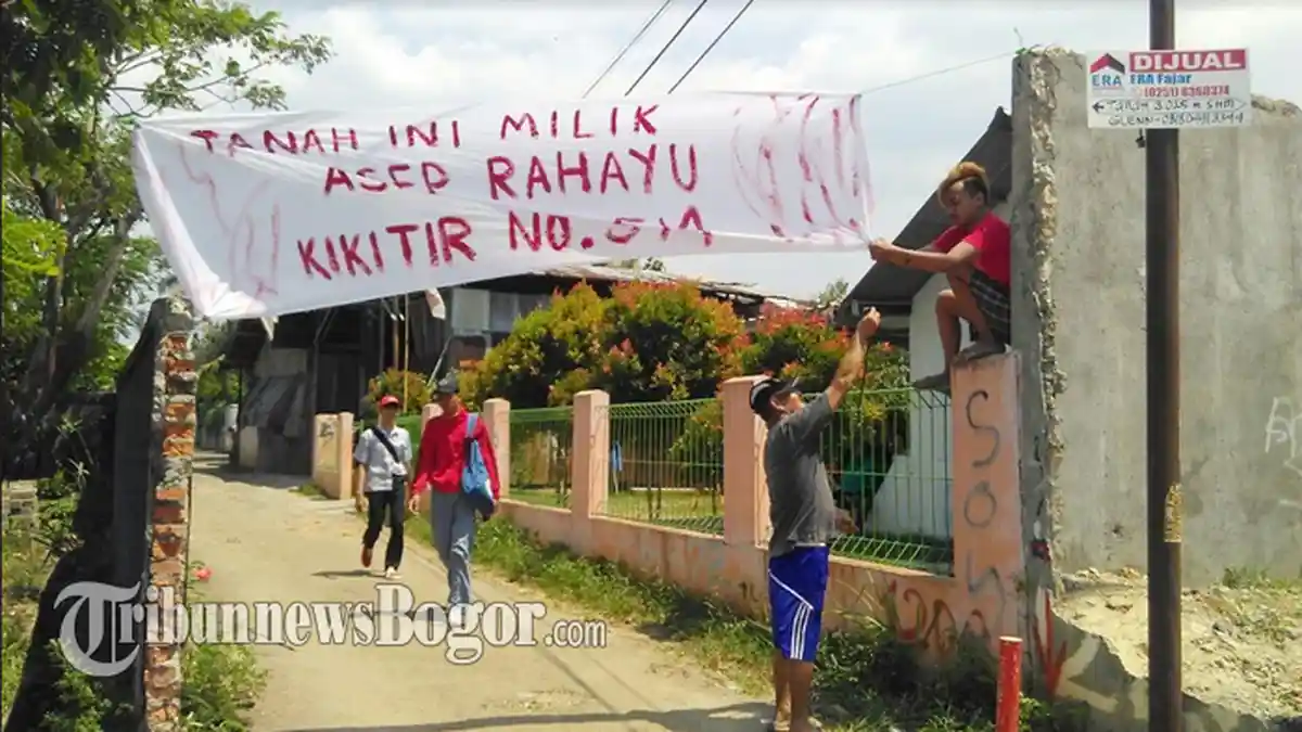 Status Kepemilikan Tanah di Kampung Cimanggu Untuk Pembangunan Tol BORR Masih Tanda Tanya