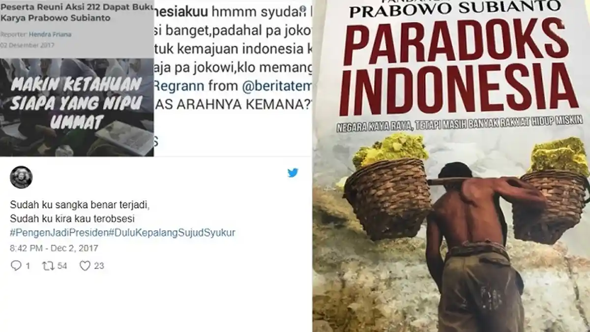 Viral di Media Sosial, Netizen Pertanyakan Maksud Pembagian Buku Prabowo Subianto
