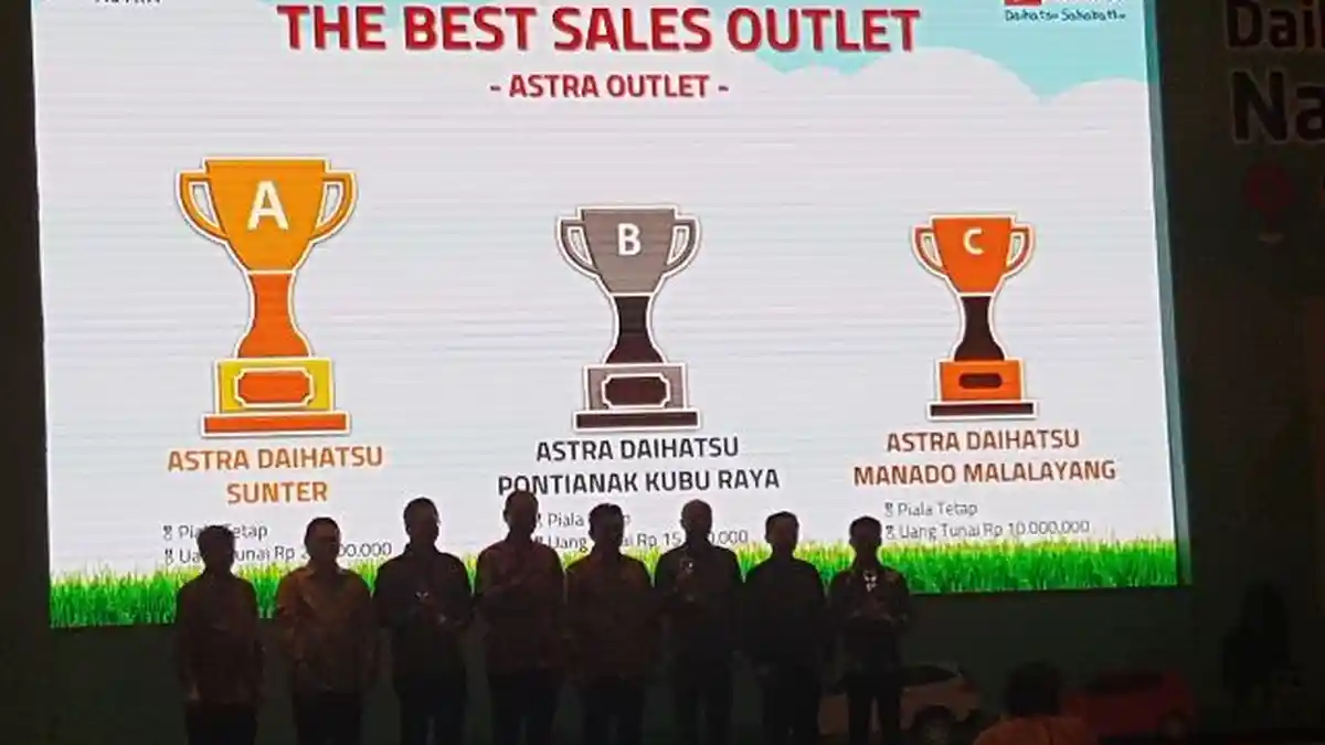 Daihatsu Manado Bawa Pulang 2 Piala dari Daihatsu National Conference