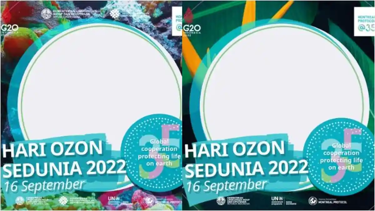 20 Link Twibbon Hari Ozon Internasional 2022, Beserta Cara Membuat dan Bagikan di Media Sosial