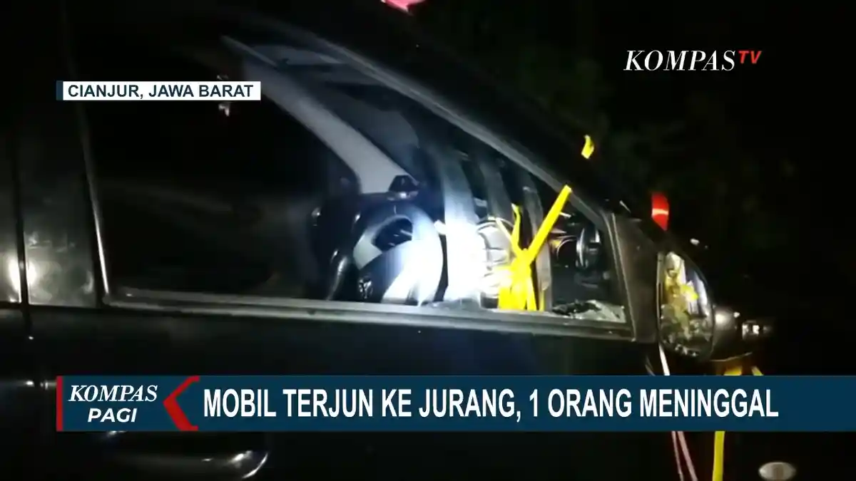 Kecelakaan Maut, Mobil Pengantin Masuk Jurang 10 Meter, 1 Orang Tewas