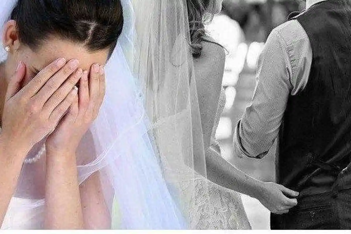 Gegara Uang Mahar Kurang, Pengantin Wanita Ini Terlihat Tak Bahagia di Hari Pernikahannya