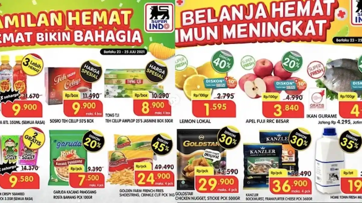 Katalog Promo JSM Superindo 24-25 Juli, Diskon Buah, Kentang Beku, Susu UHT dll