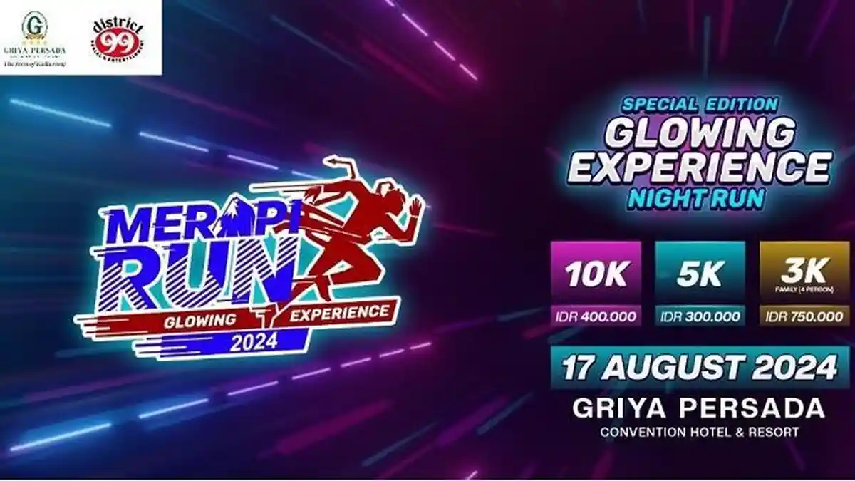 Ikuti Merapi Night Run, Raih Voucher Staycation di Griya Persada Convention Hotel & Resort Kaliurang