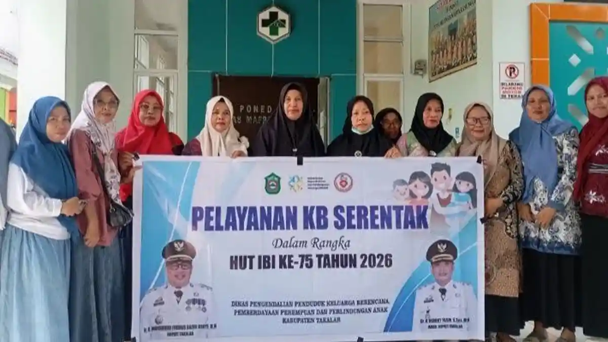 Pelayanan KB Serentak di Takalar Diserbu Warga, Implan Dipasang hanya 5 Menit