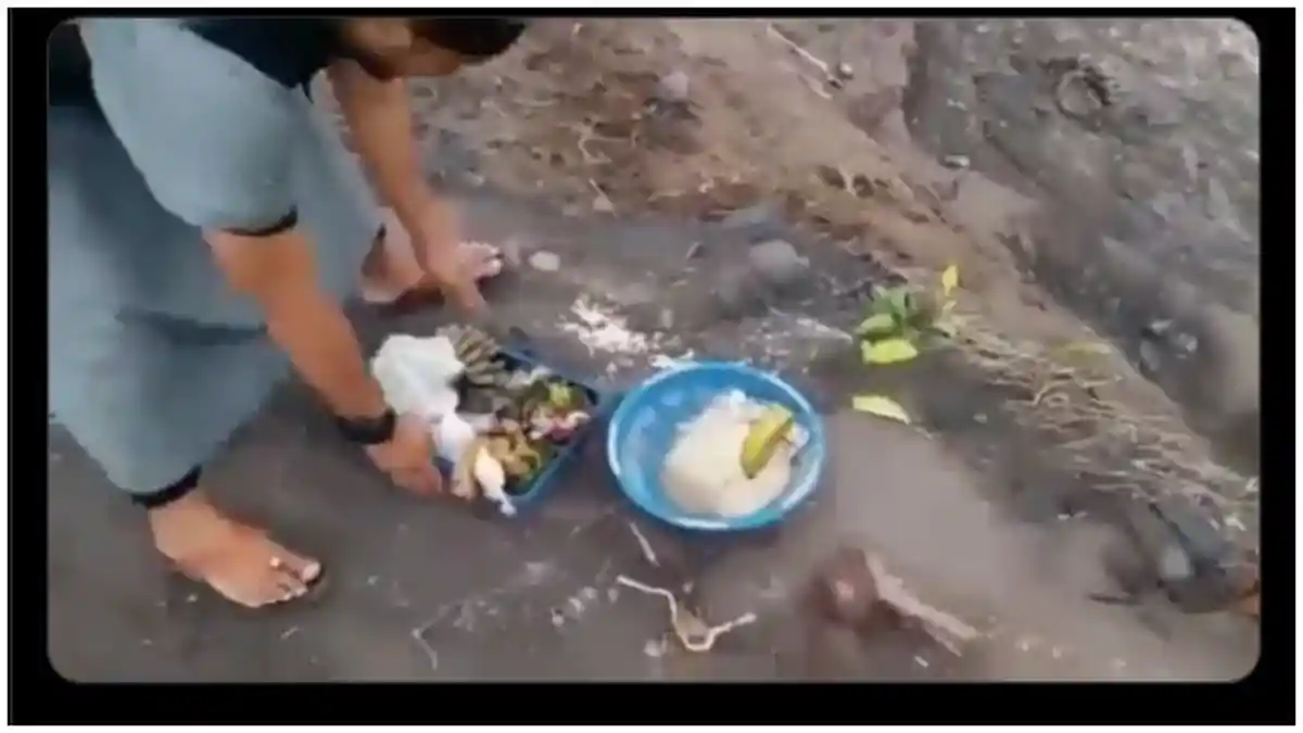 Video Sesajen di Gunung Semeru Ditendang Viral, Pria dalam Video Kini Diburu Polisi