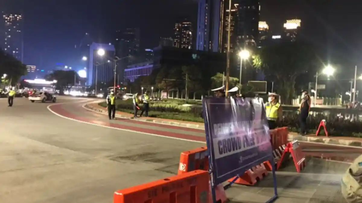 Polrestro Bekasi Terapkan Crowd Free Night di Kawasan Summarecon 