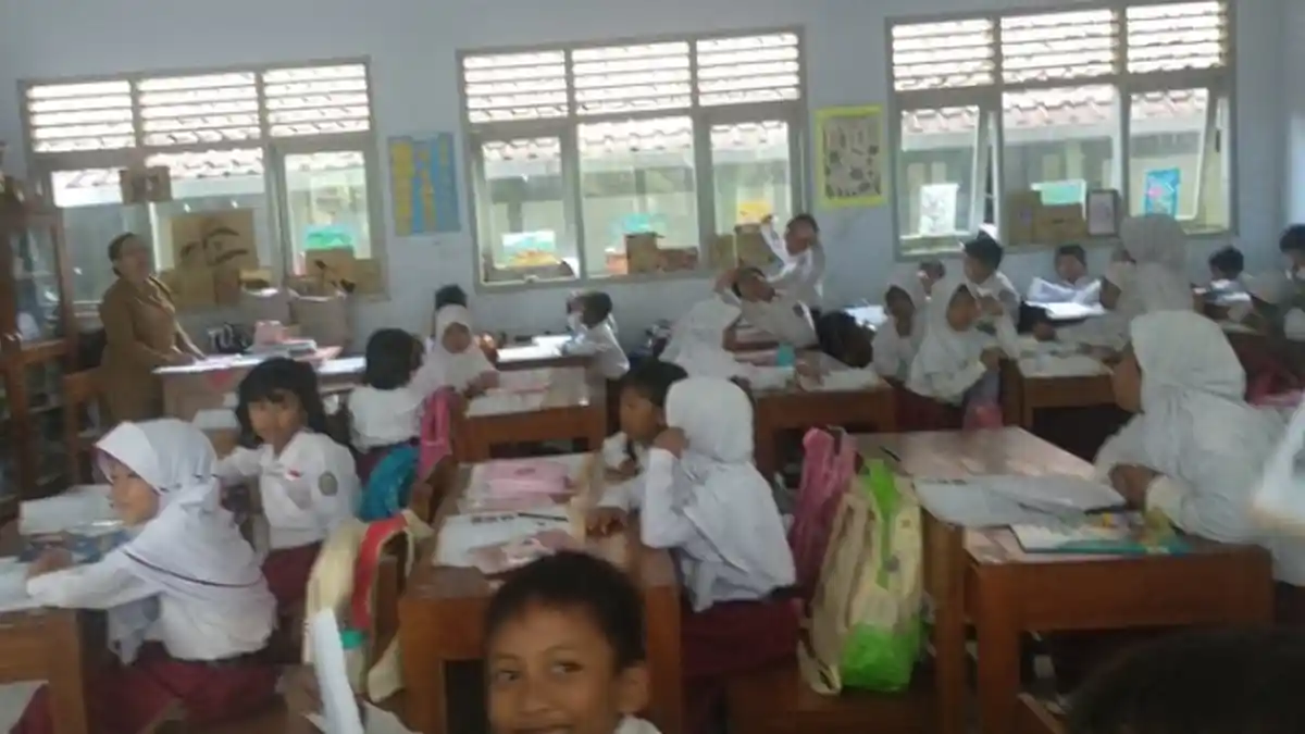 GTT di Gunungkidul Mogok Ngajar, Banyak Kelas yang Kosong dan Digabung