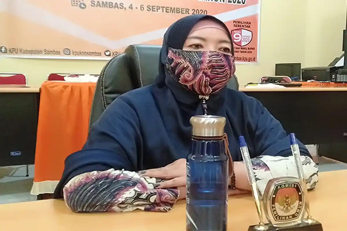 Tunggu Rilis MK, KPU Sambas Baru Pleno Penetapan Pemenang Pilkada