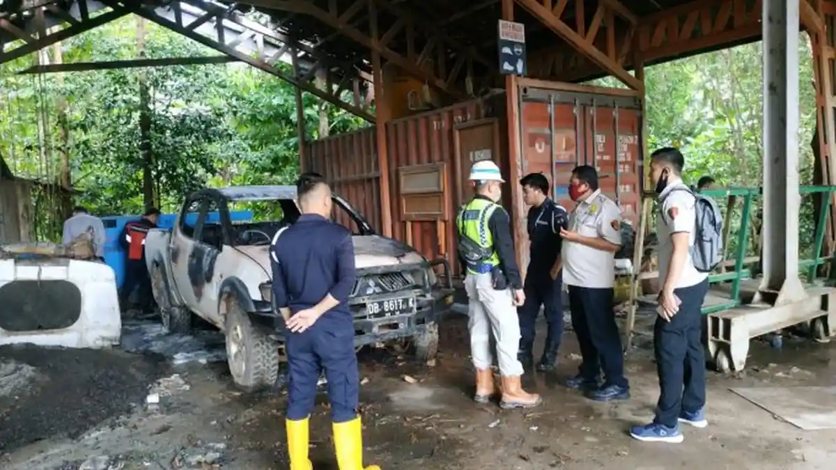 Mes JRBM Diduga Dibakar, Polisi Buru Pelaku, Sebulan 3 Kali Pembakaran di PT JRBM