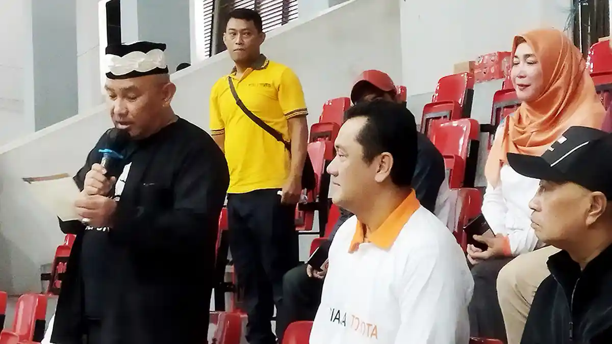 Mohammad Idris Buka Turnamen Bulu Tangkis Setiajaya Toyota Walikota Depok Open 2023