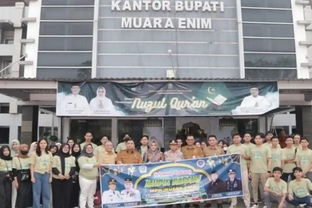 Wabup Muara Enim Sambut Peserta Mudik Gratis, Pemkab Fasilitasi Mahasiswa dan Pelajar Pulang Kampung