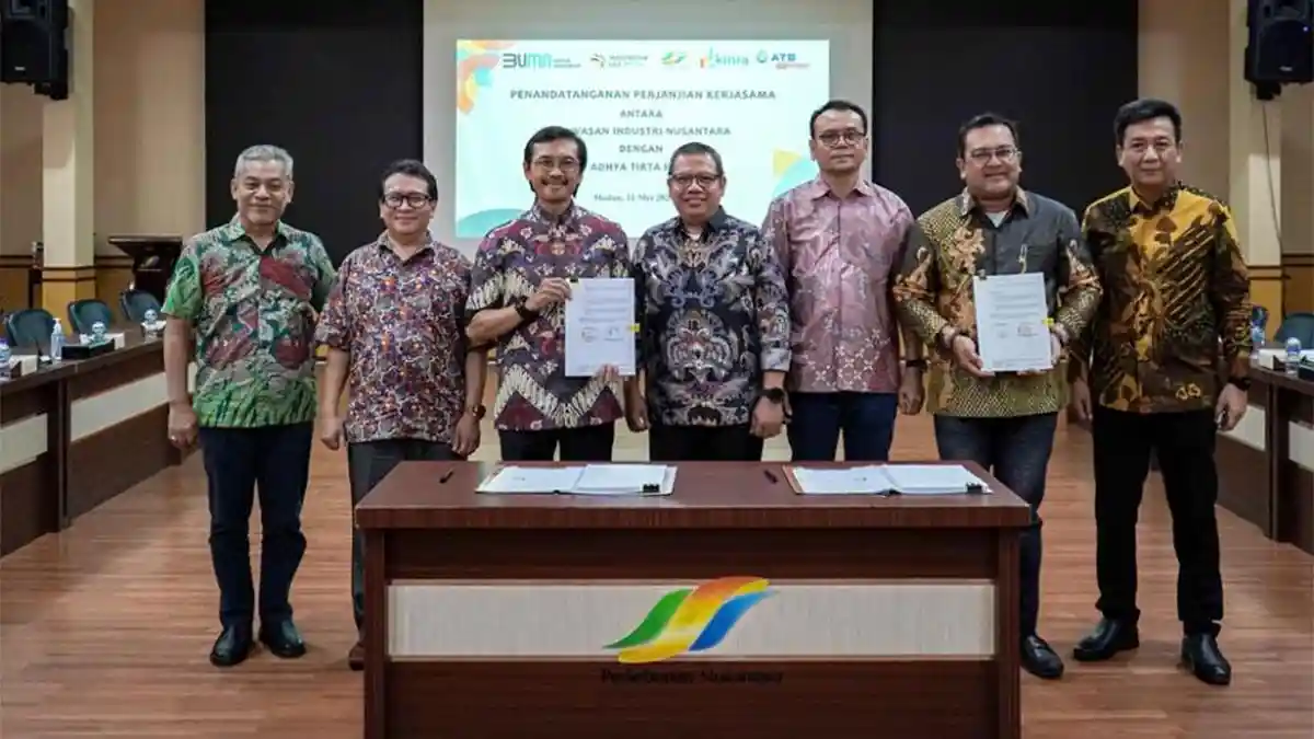 PT Adhya Tirta Batam Kelola Air Bersih di KEK Sei Mangke Selama 25 Tahun