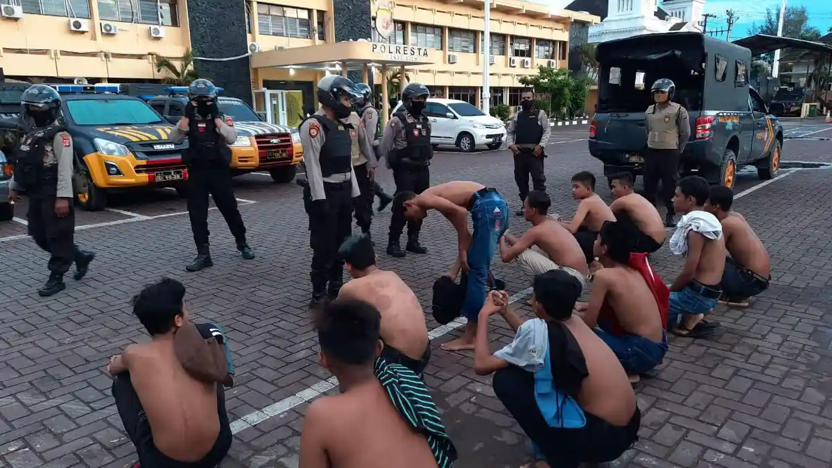 Polisi Garuk Belasan Remaja dari Pantai Ulee Lheue Banda Aceh, Ini Kasus Hukumnya