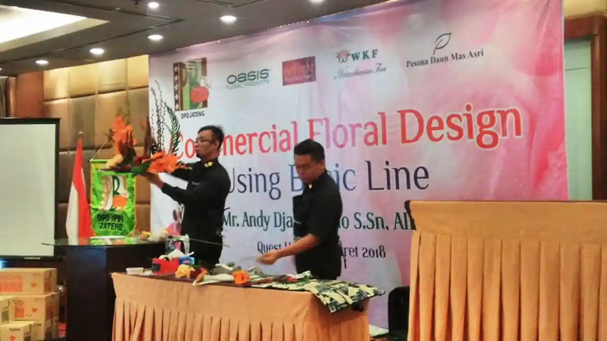 Pahami Teknik Perangkaian Bunga Agar Bisa Bernilai Jual