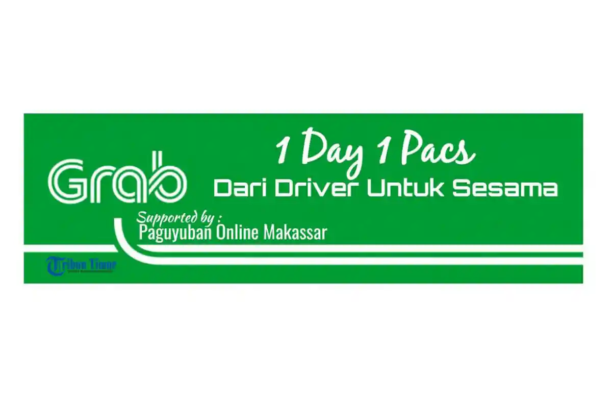 Selama Ramadan, Paguyuban Online Makassar Bagi-Bagi Takjil dari Grab