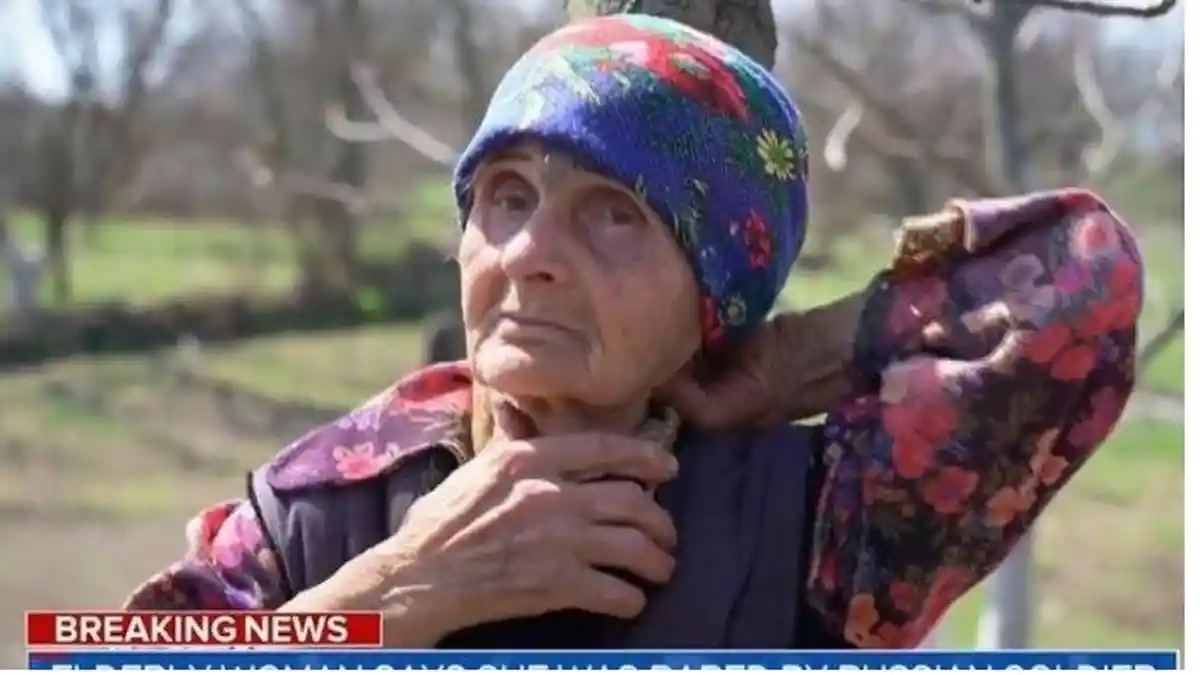 Berbicara di Depan Kamera, Nenek 58 Tahun Dirudapaksa Tentara Rusia: Aku Terlalu Tua Untuk Ibumu